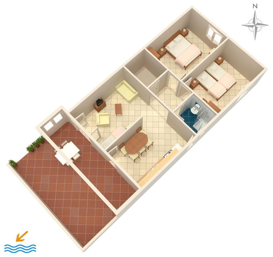 Apartment Mandre 523B Kolan Kültér fotó
